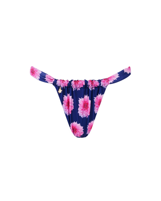 Navy Dahlia Scrunch Bottom