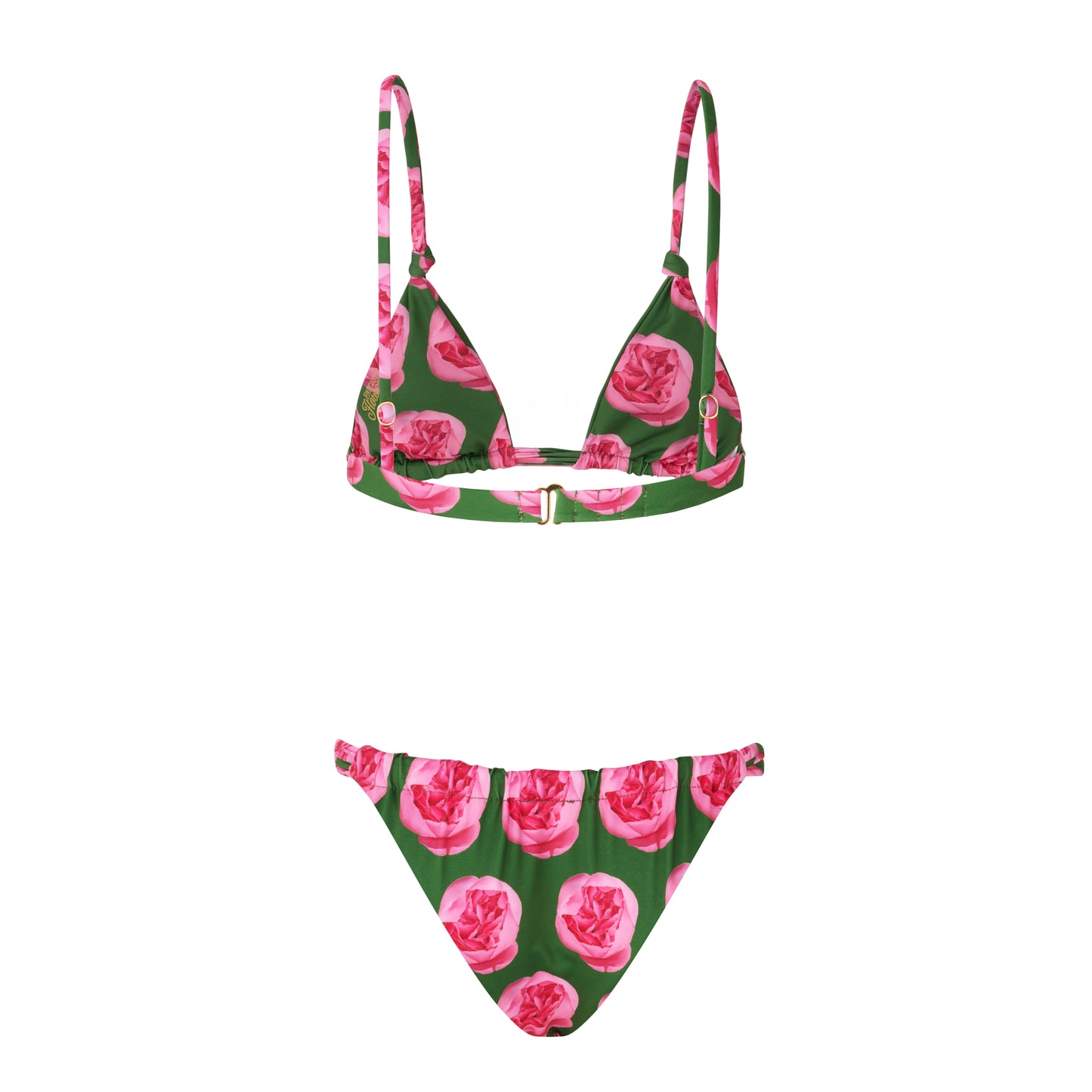 Green Peony Scrunch Bottom